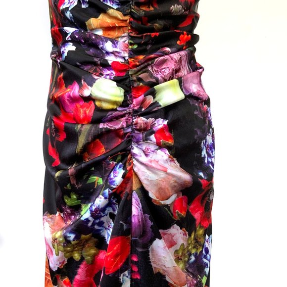 Ivy & Blue Maggy Boutique Floral Sheath Bodycon Dress Size12 - Picture 6 of 8